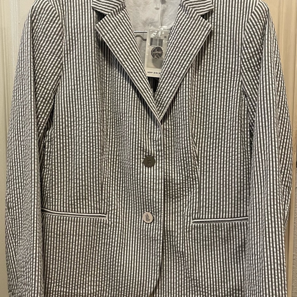 Ralph Lauren pin strip jacket